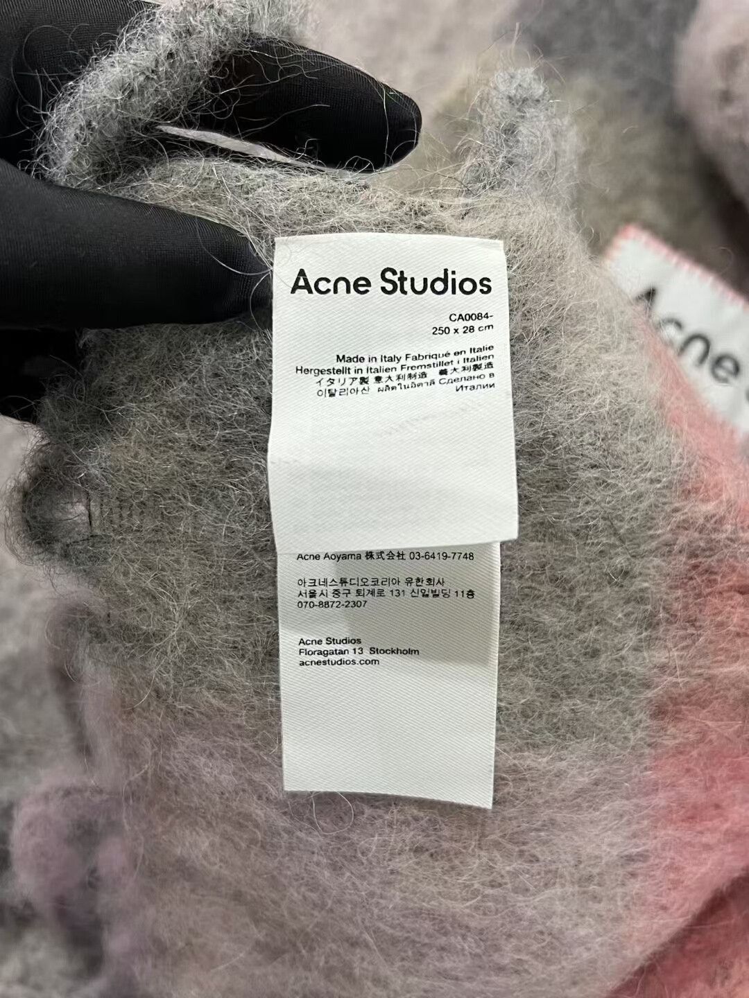 Acne Studios acne studios colorful scarf Size ONE SIZE - 4 Thumbnail