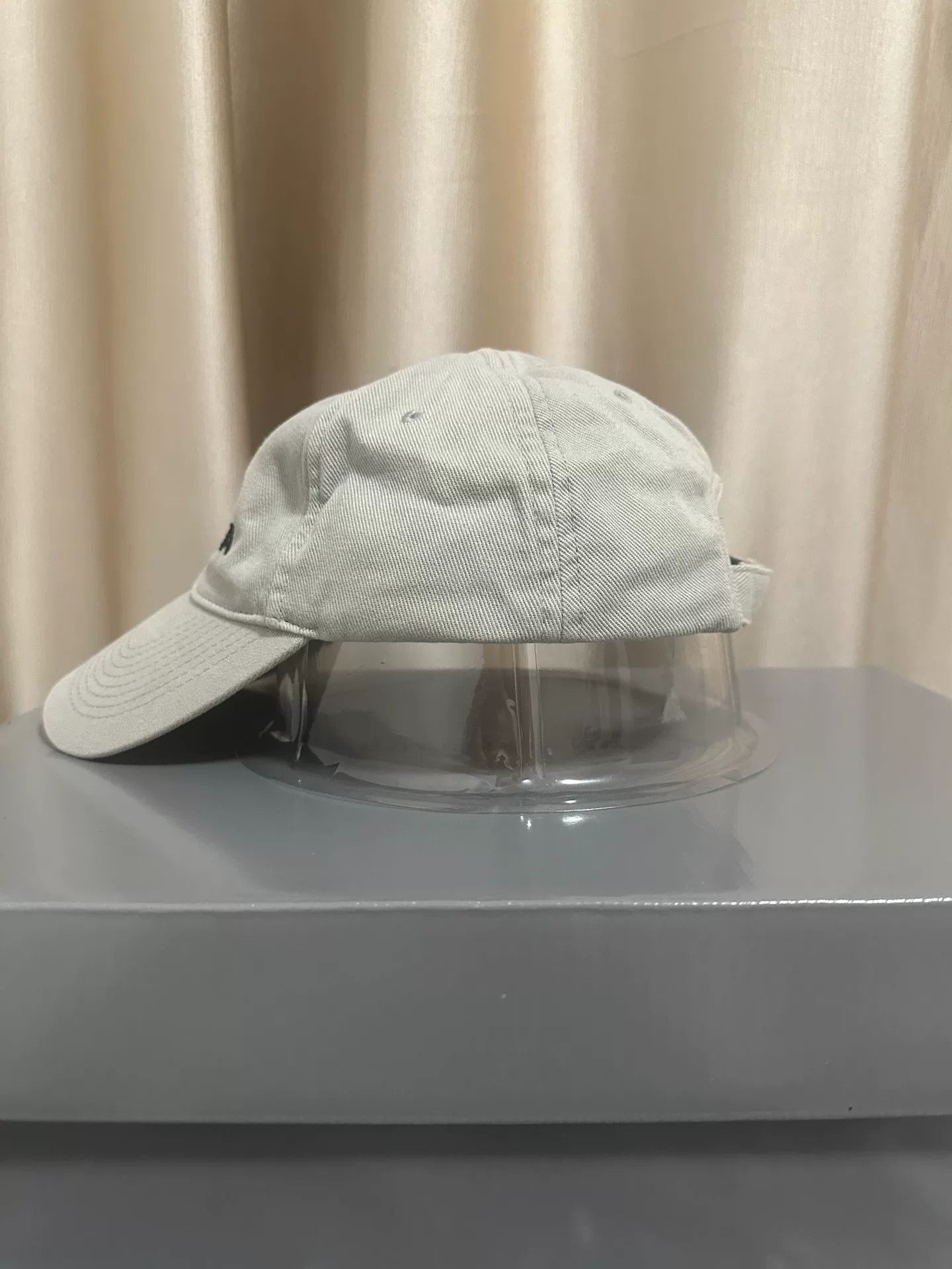 Balenciaga balenciaga embroidered logo baseball cap gray Size ONE SIZE - 4 Thumbnail