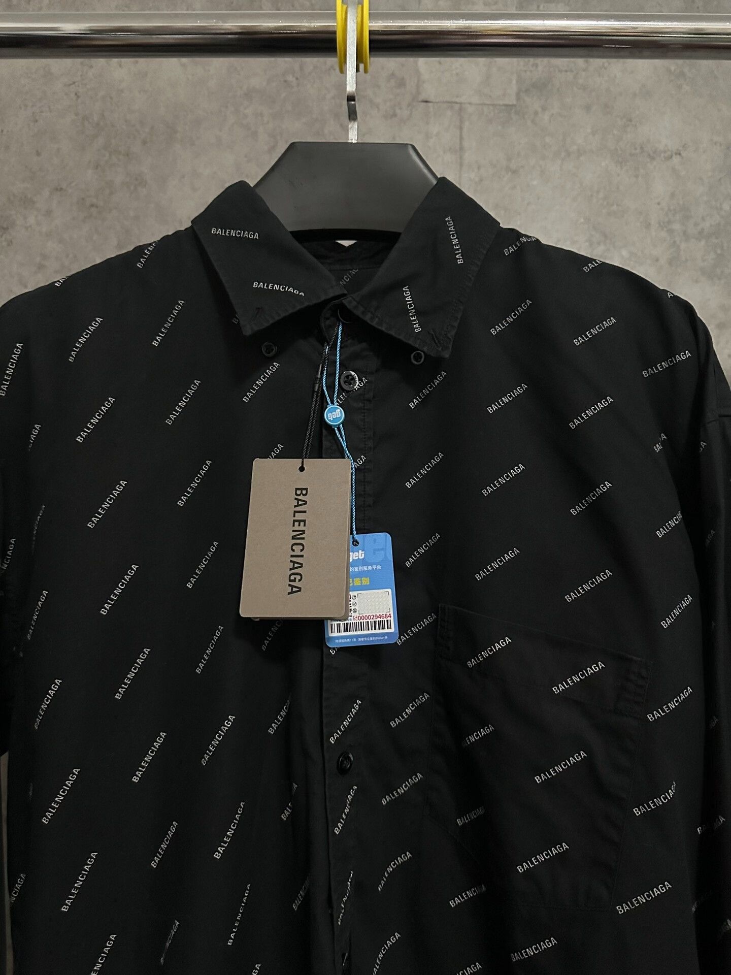 Balenciaga balenciaga logo long sleeve casual shirt Size US M / EU 48-50 / 2 - 2 Thumbnail