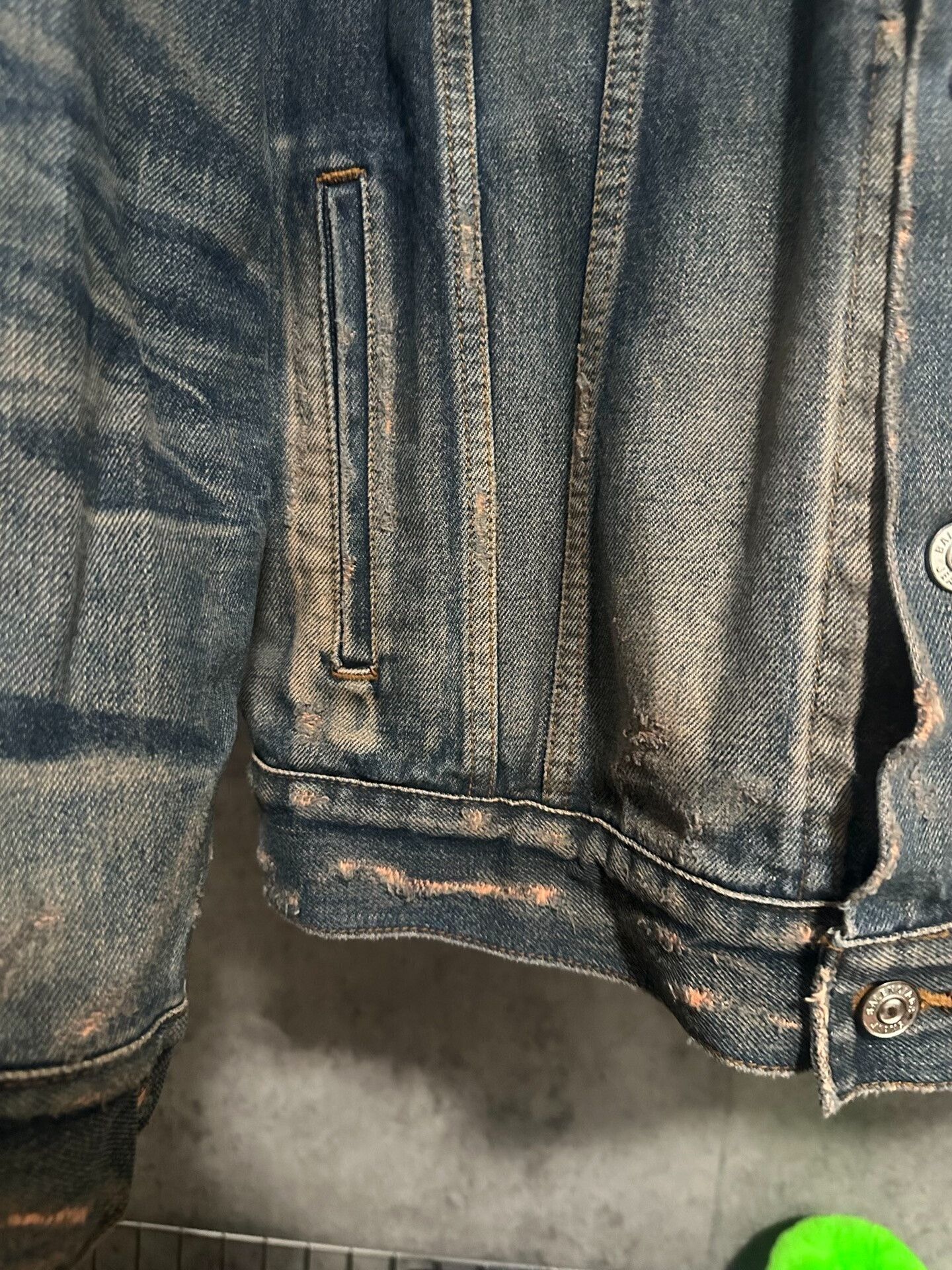 Balenciaga balenciaga embroidered blue denim jacket Size US M / EU 48-50 / 2 - 6 Thumbnail