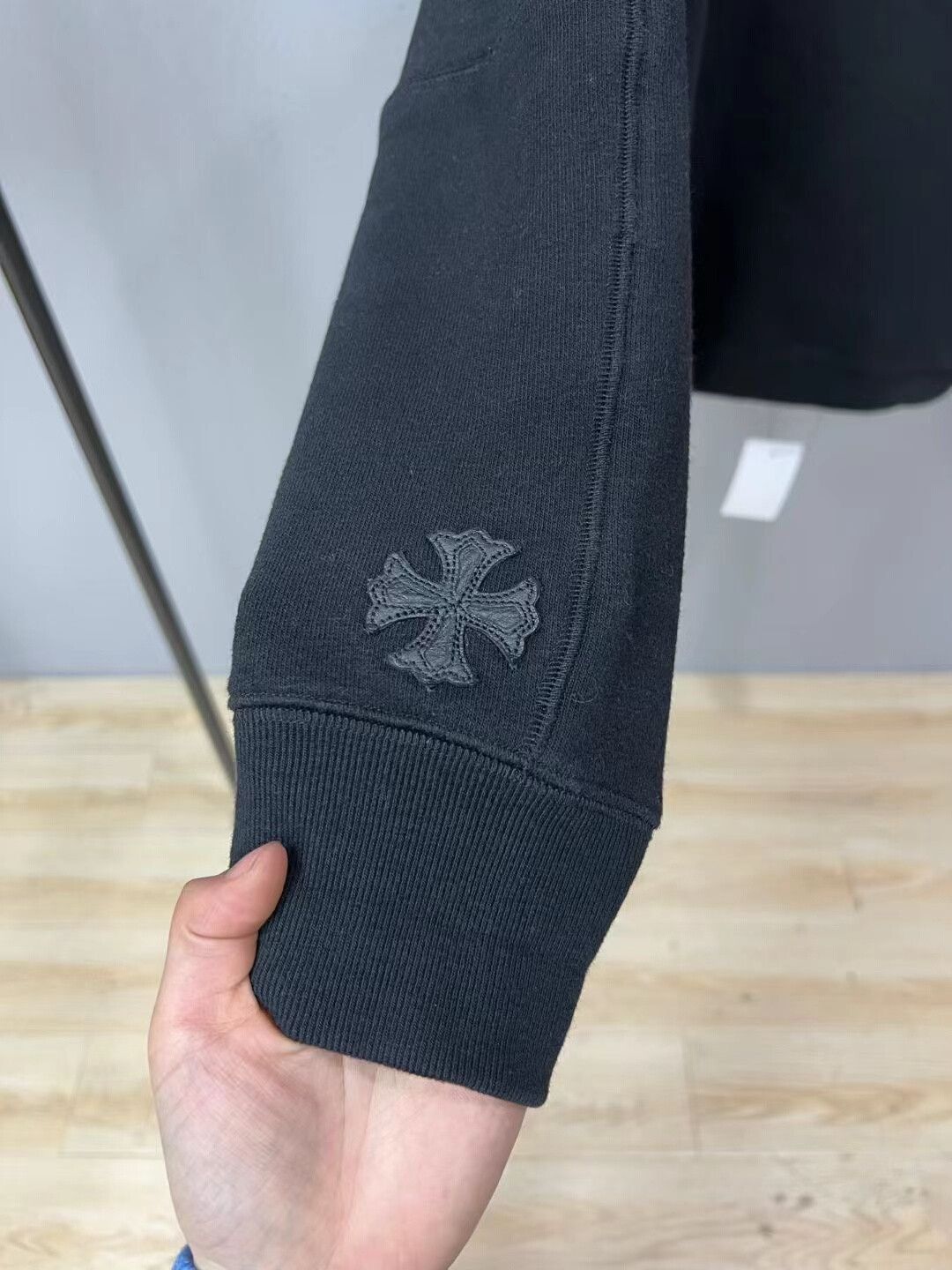 Chrome Hearts chrome hearts black hoodie with embroidery Size US L / EU 52-54 / 3 - 5 Thumbnail