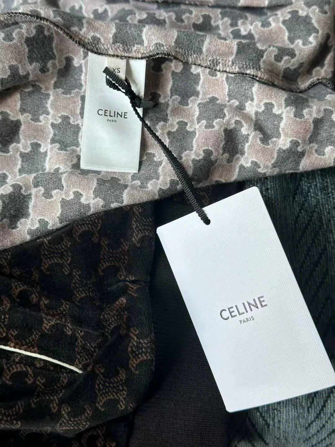 Celine celine velvet patterned jacket Size XS / US 0-2 / IT 36-38 - 4 Thumbnail