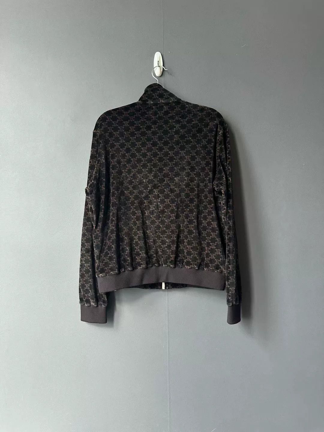 Celine celine velvet patterned jacket Size XS / US 0-2 / IT 36-38 - 2 Thumbnail