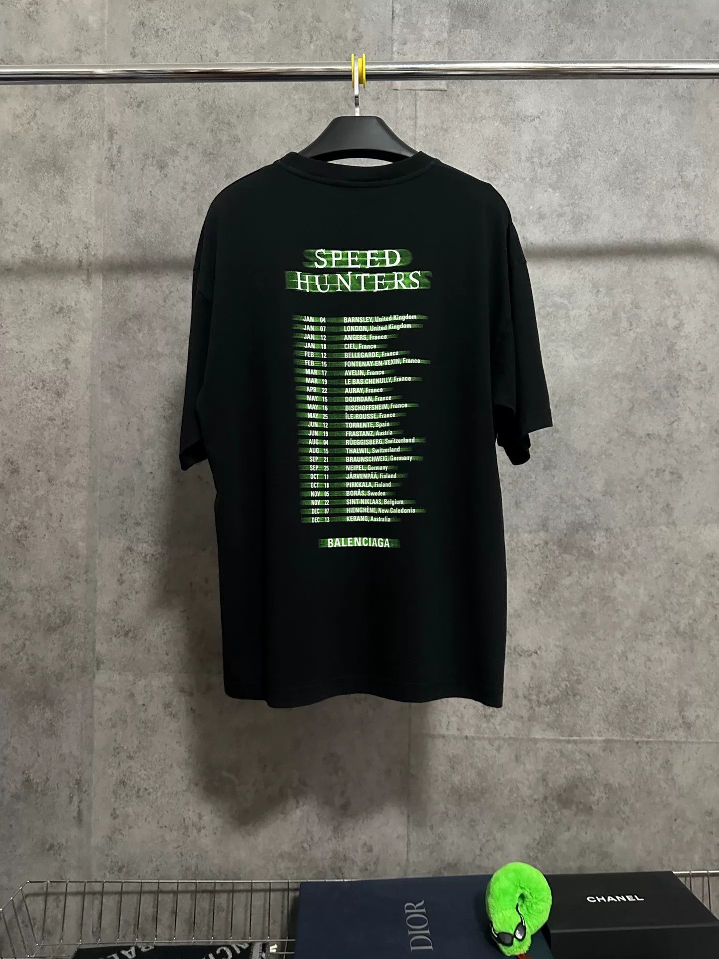 Balenciaga balenciaga speed hunters graphic t-shirt black Size US XS / EU 42 / 0 - 4 Thumbnail