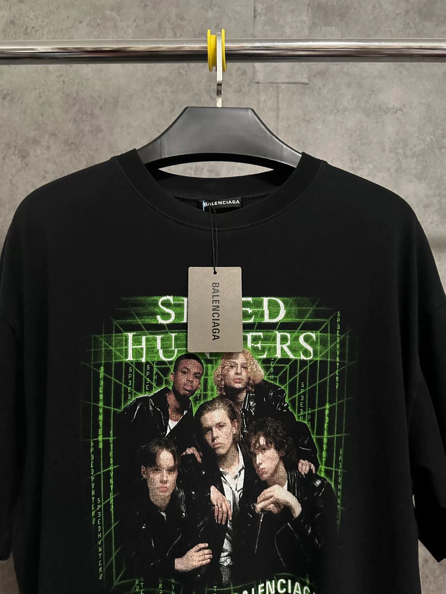 Balenciaga balenciaga speed hunters graphic t-shirt black Size US XS / EU 42 / 0 - 2 Thumbnail