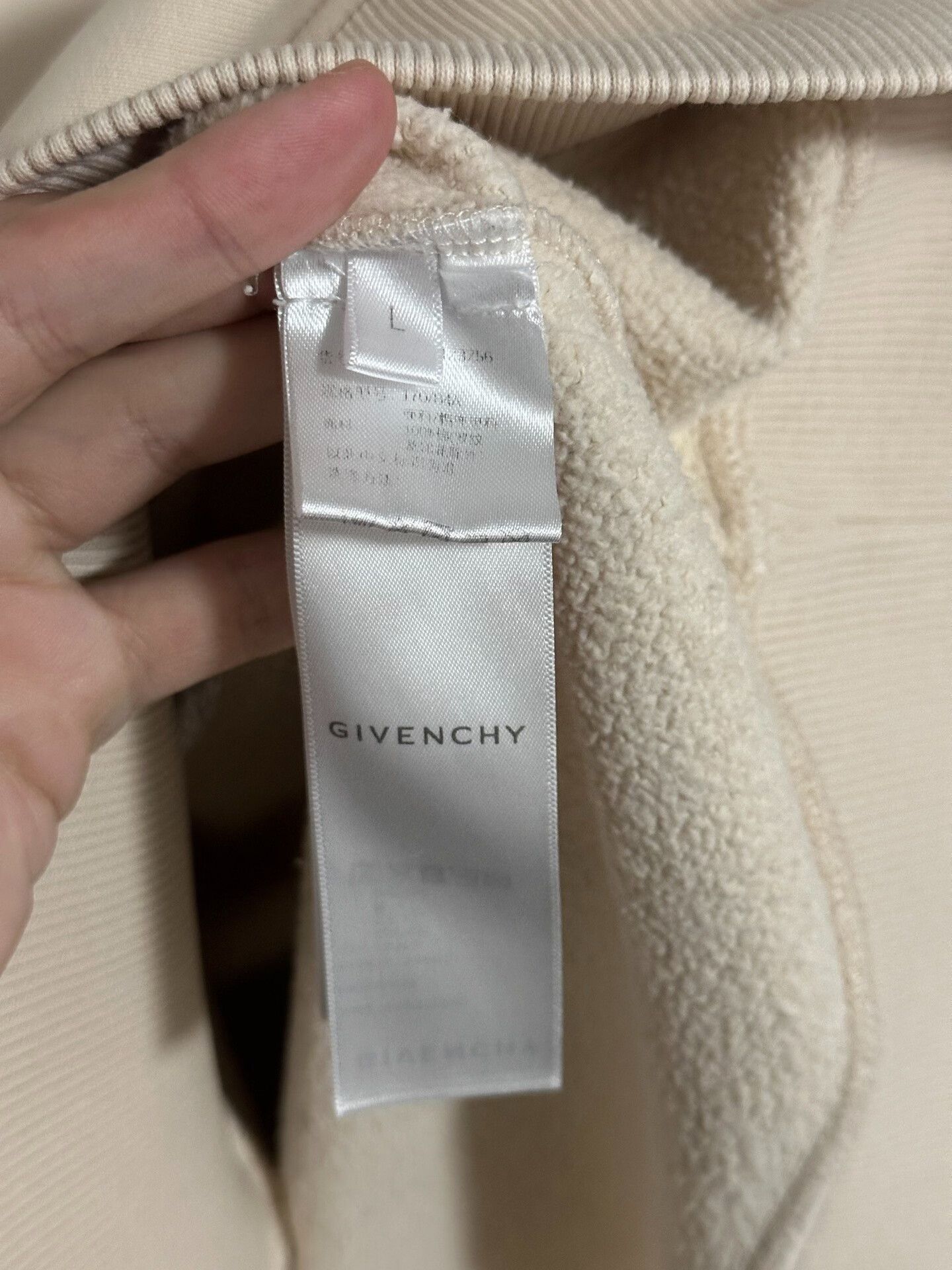 Givenchy Givenchy Classic Logo Long Sleeve Hoodie Size US L / EU 52-54 / 3 - 3 Thumbnail