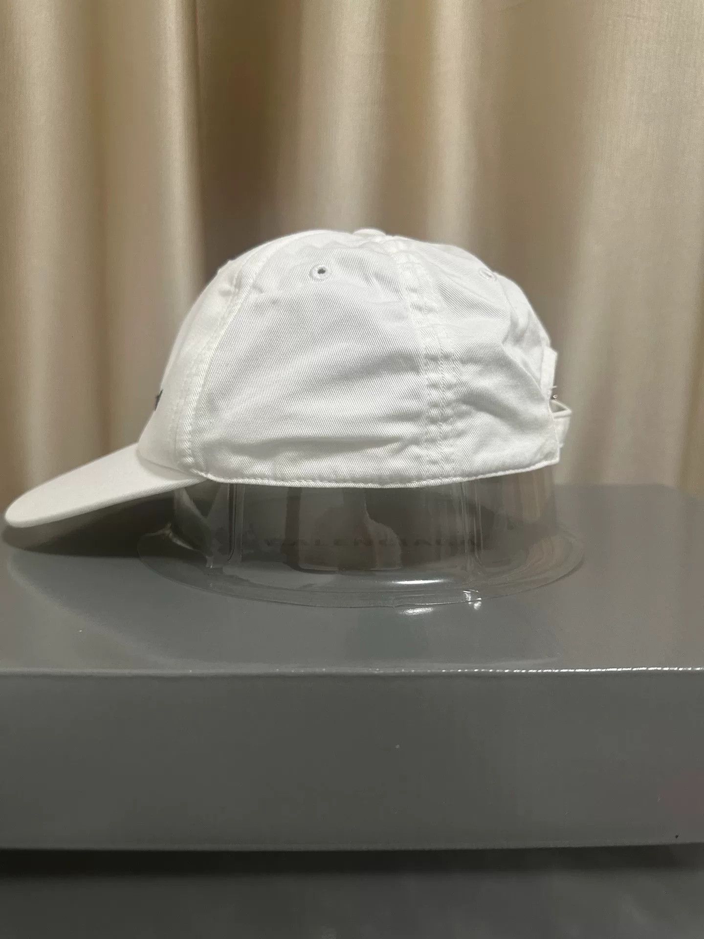 Balenciaga balenciaga embroidered logo baseball cap white Size ONE SIZE - 4 Thumbnail