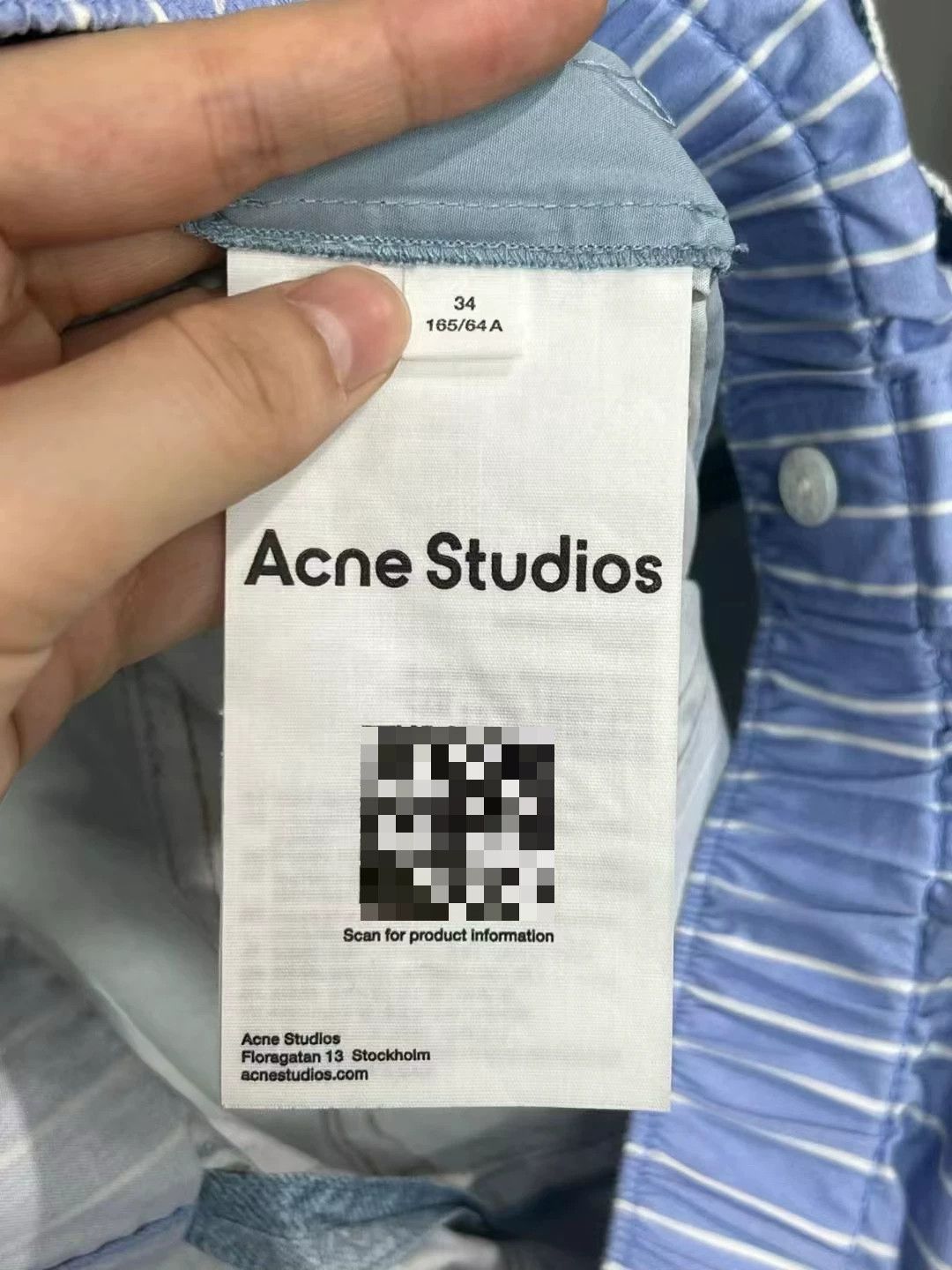 Acne Studios acne studios two-tone denim pants Size US 34 / EU 50 - 4 Thumbnail