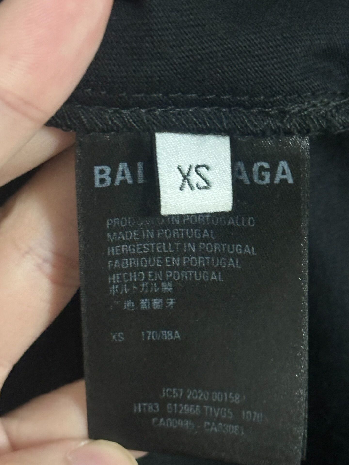 Balenciaga balenciaga short sleeve t-shirt with logo Size US XS / EU 42 / 0 - 3 Thumbnail