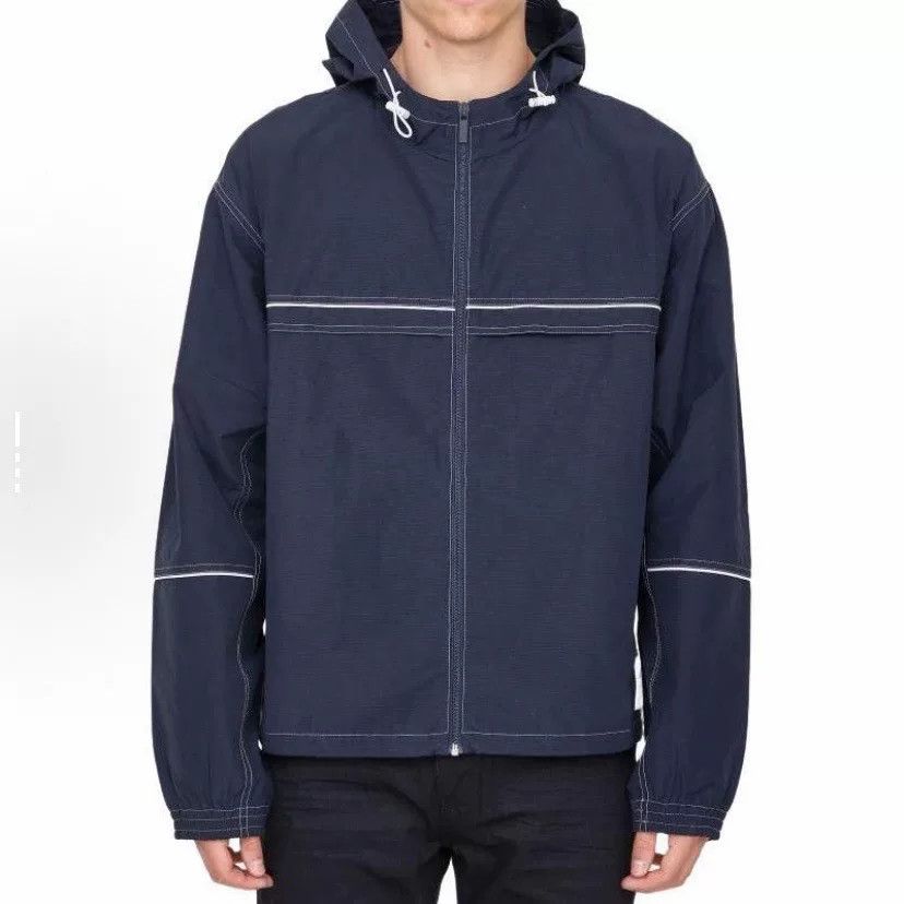 Thom Browne thom browne windbreaker jacket with hood Size US L / EU 52-54 / 3 - 7 Thumbnail