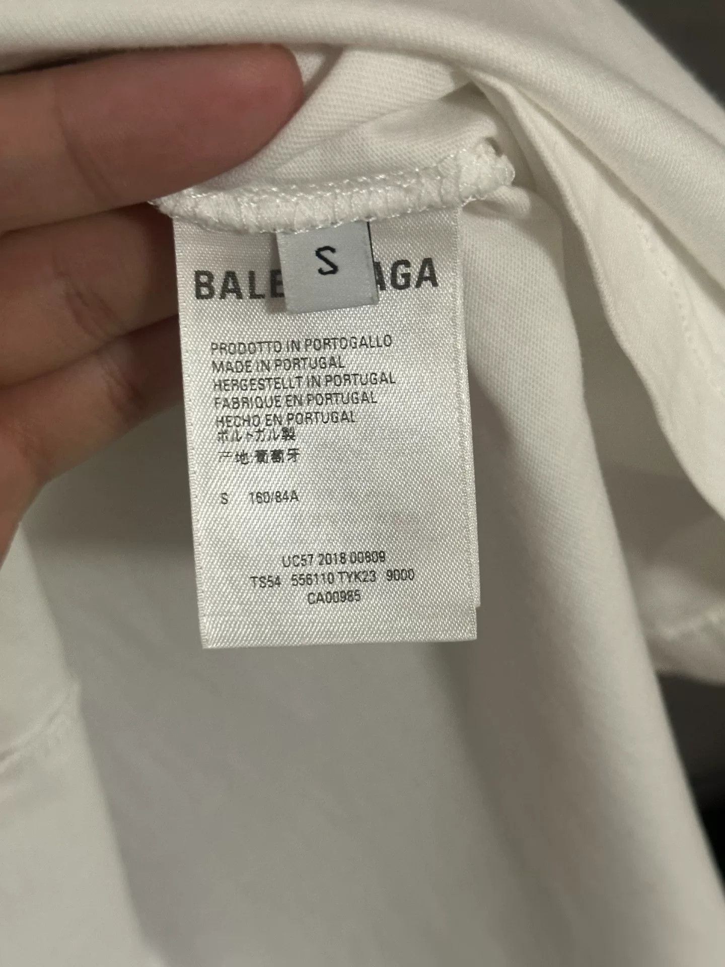 Balenciaga balenciaga short sleeve logo t-shirt Size S / US 4 / IT 40 - 3 Thumbnail