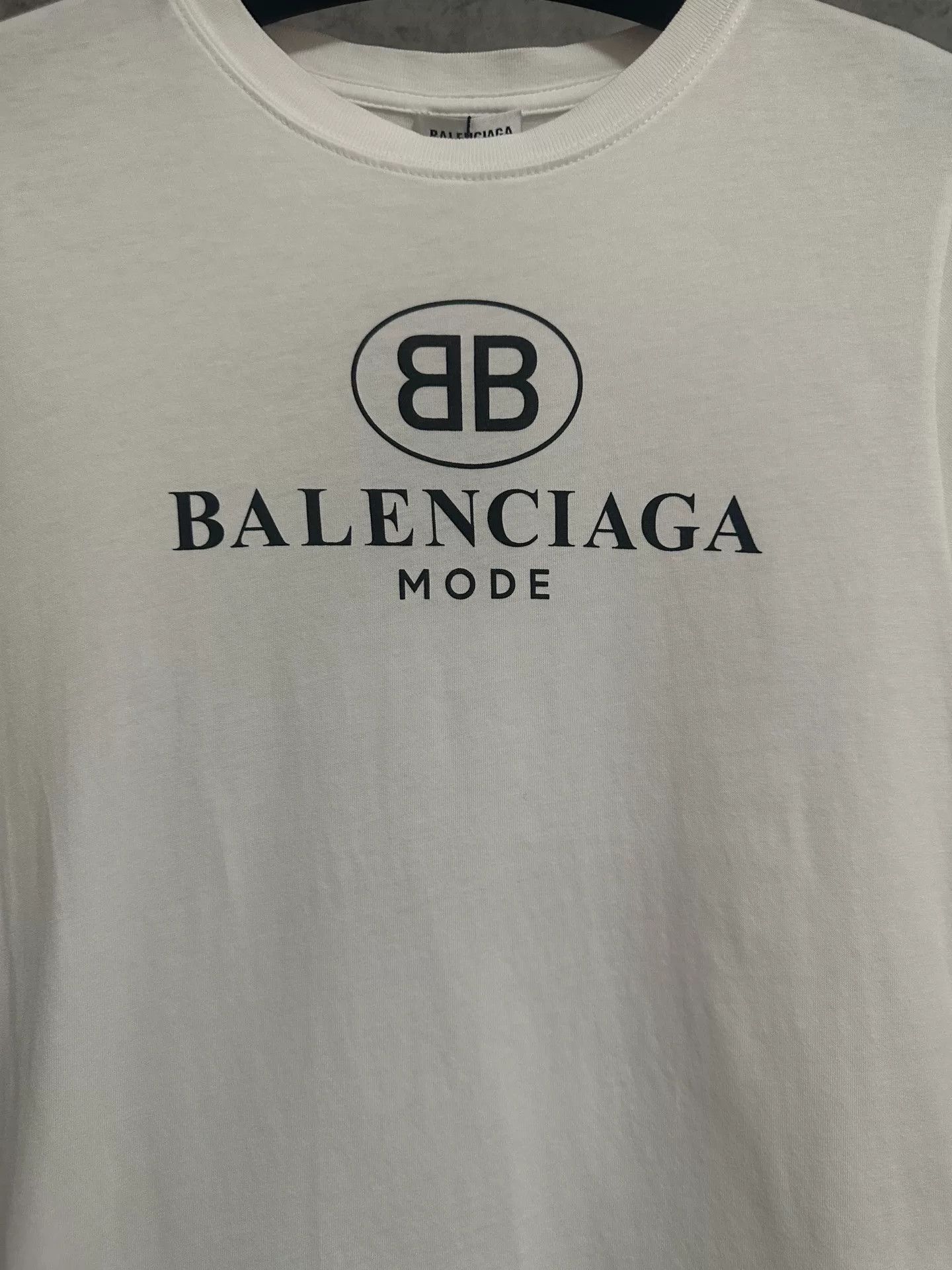 Balenciaga balenciaga short sleeve logo t-shirt Size S / US 4 / IT 40 - 2 Thumbnail