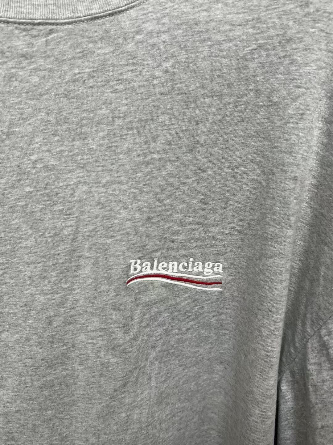Balenciaga Balenciaga Grey Long Sleeve Layered Shirt Size US S / EU 44-46 / 1 - 3 Thumbnail