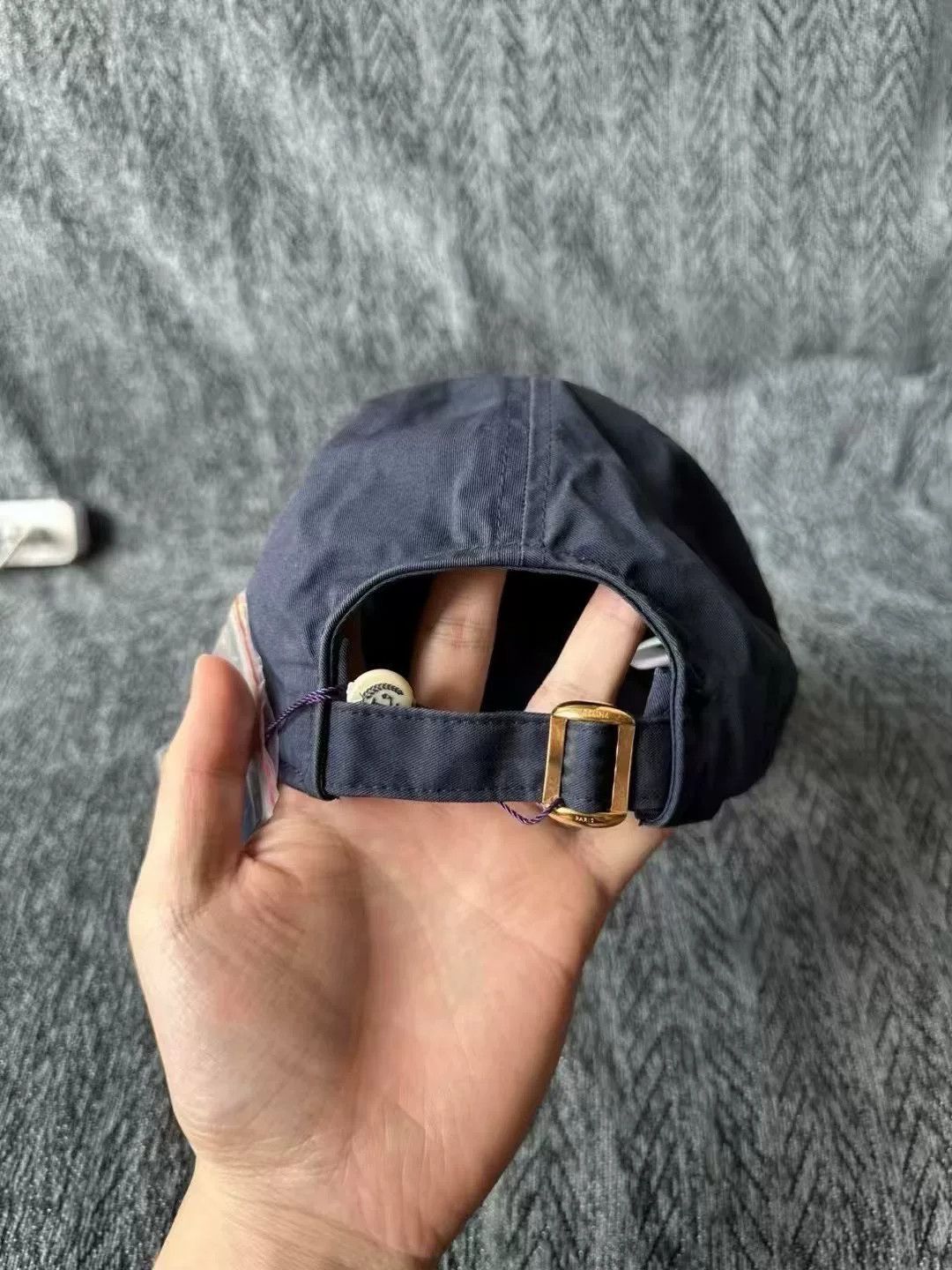 Celine celine logo baseball cap in navy blue Size ONE SIZE - 3 Thumbnail