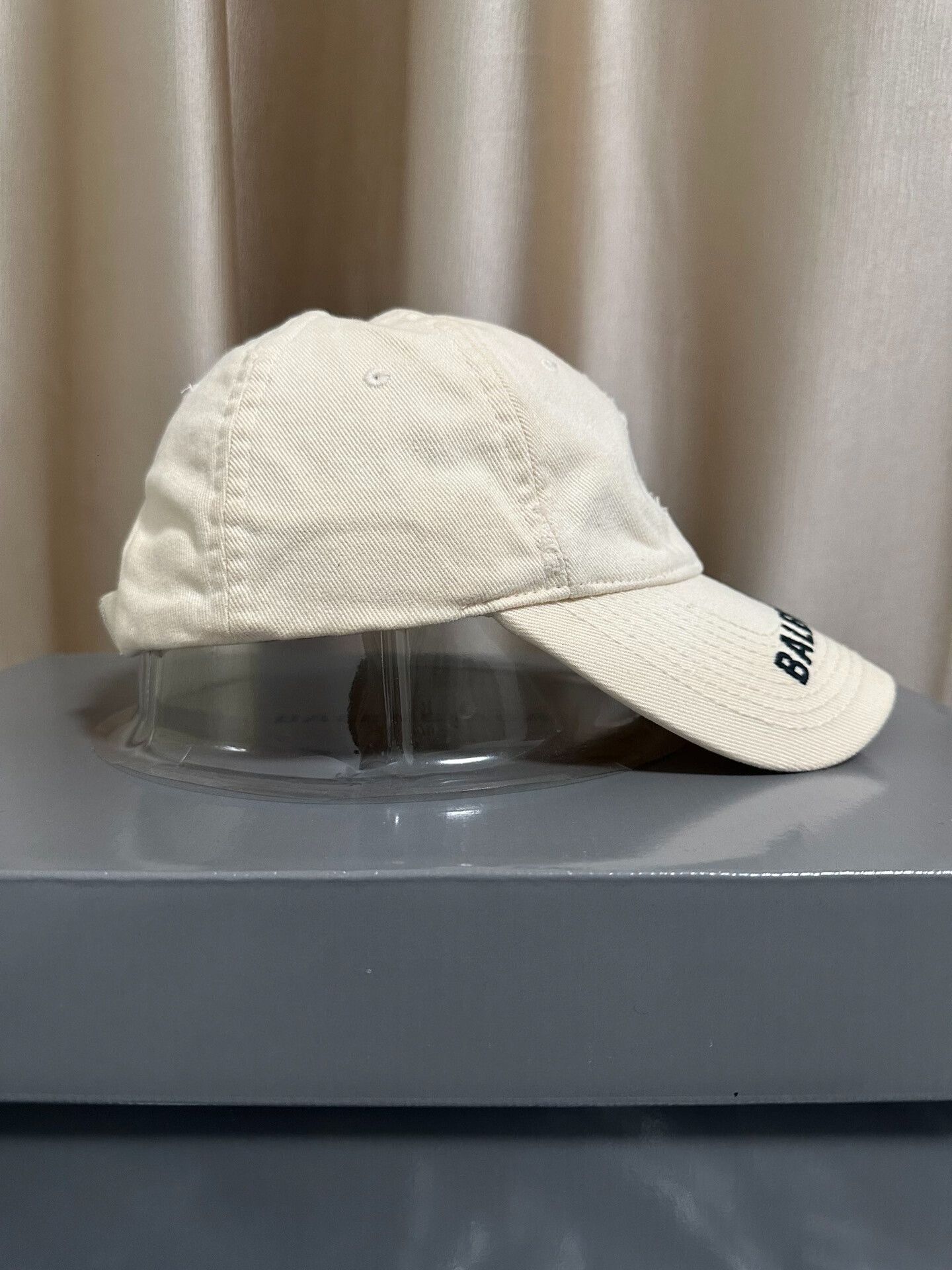 Balenciaga balenciaga embroidered logo baseball cap Size ONE SIZE - 3 Thumbnail