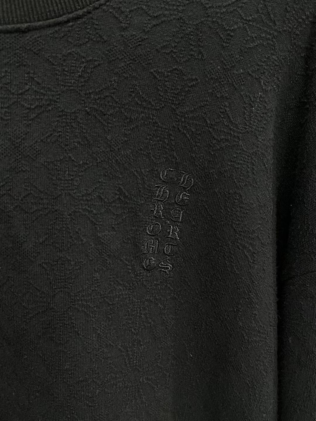 Chrome Hearts chrome hearts black patterned sweatshirt Size US L / EU 52-54 / 3 - 3 Thumbnail