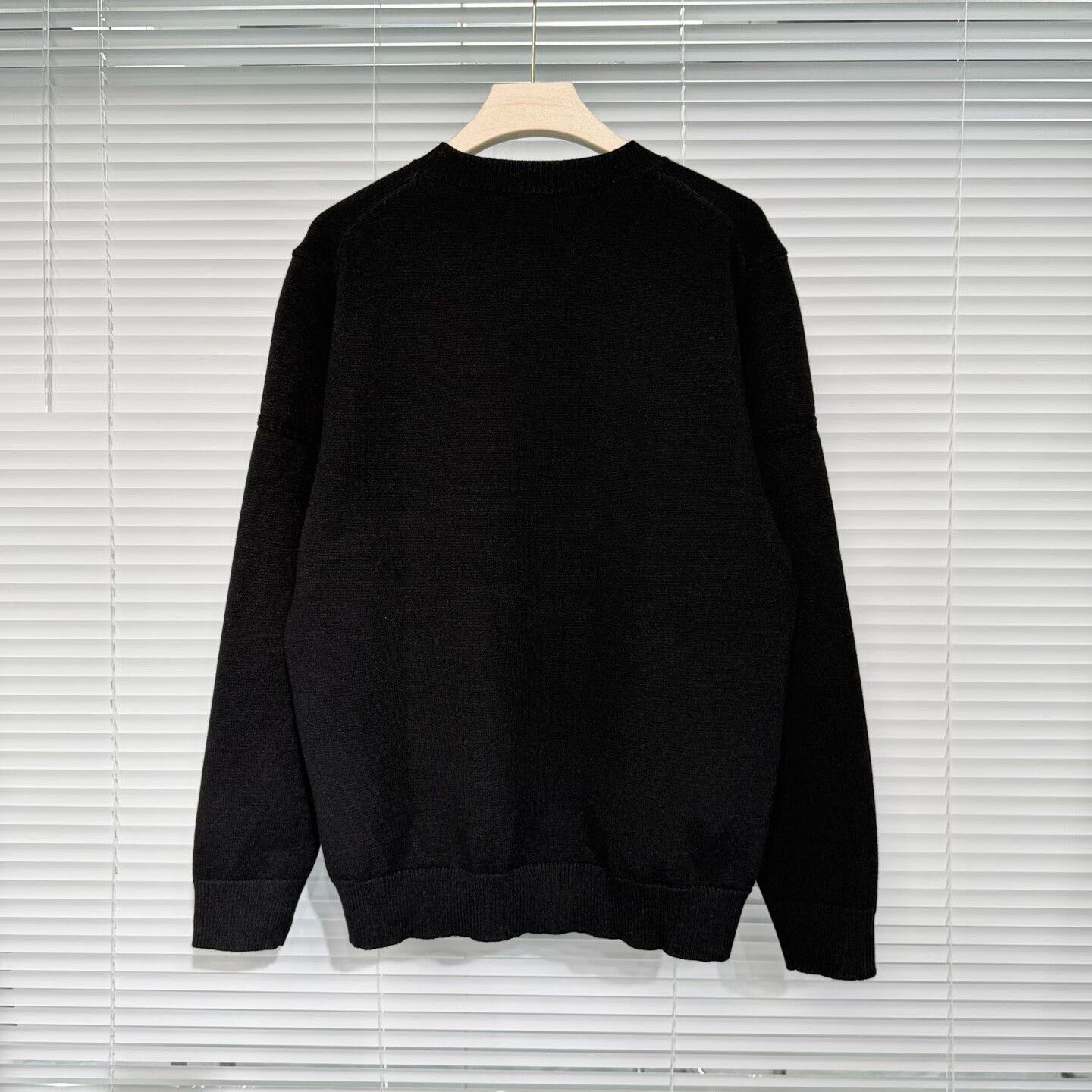Dior black knit sweater with logo from DIOR Size US M / EU 48-50 / 2 - 2 Thumbnail
