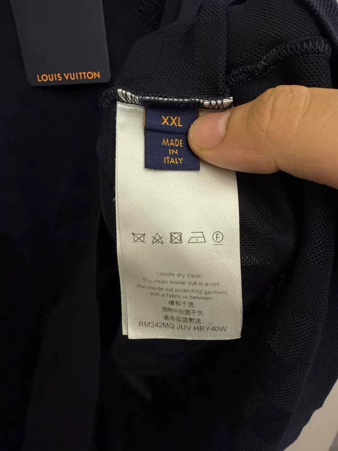 Louis Vuitton louis vuitton embroidered short sleeve t-shirt Size US XXL / EU 58 / 5 - 3 Thumbnail
