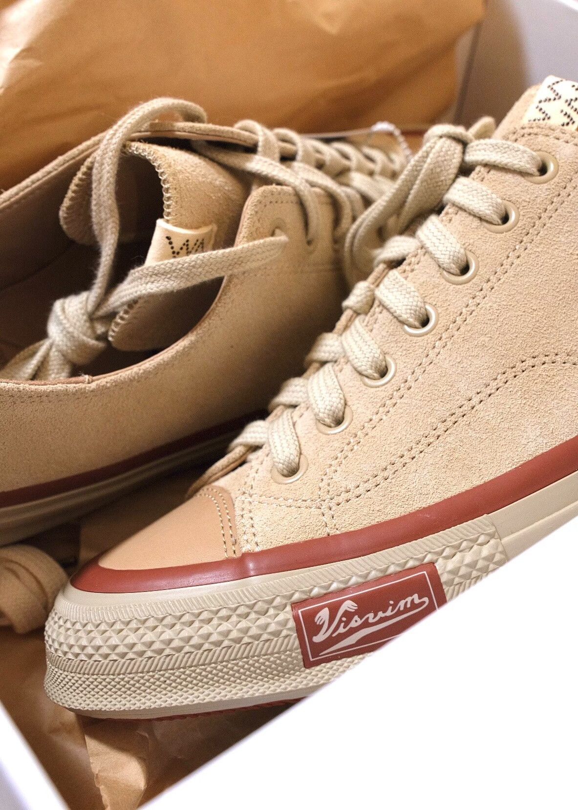Visvim visvim skagway low suede canvas sneakers Size US 10.5 / EU 43-44 - 7 Thumbnail