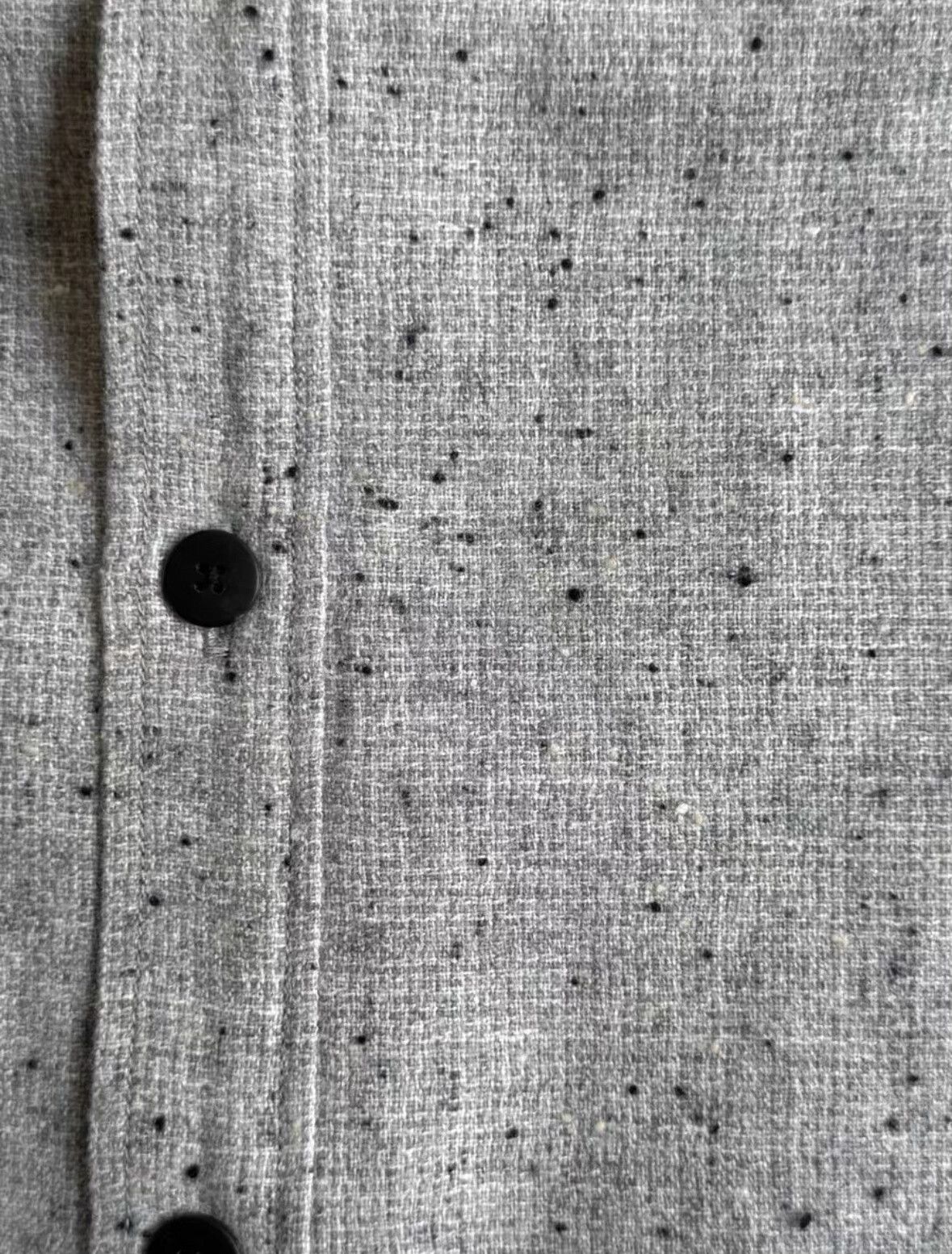 Visvim grey lumber tweed long sleeve shirt Size US L / EU 52-54 / 3 - 6 Thumbnail