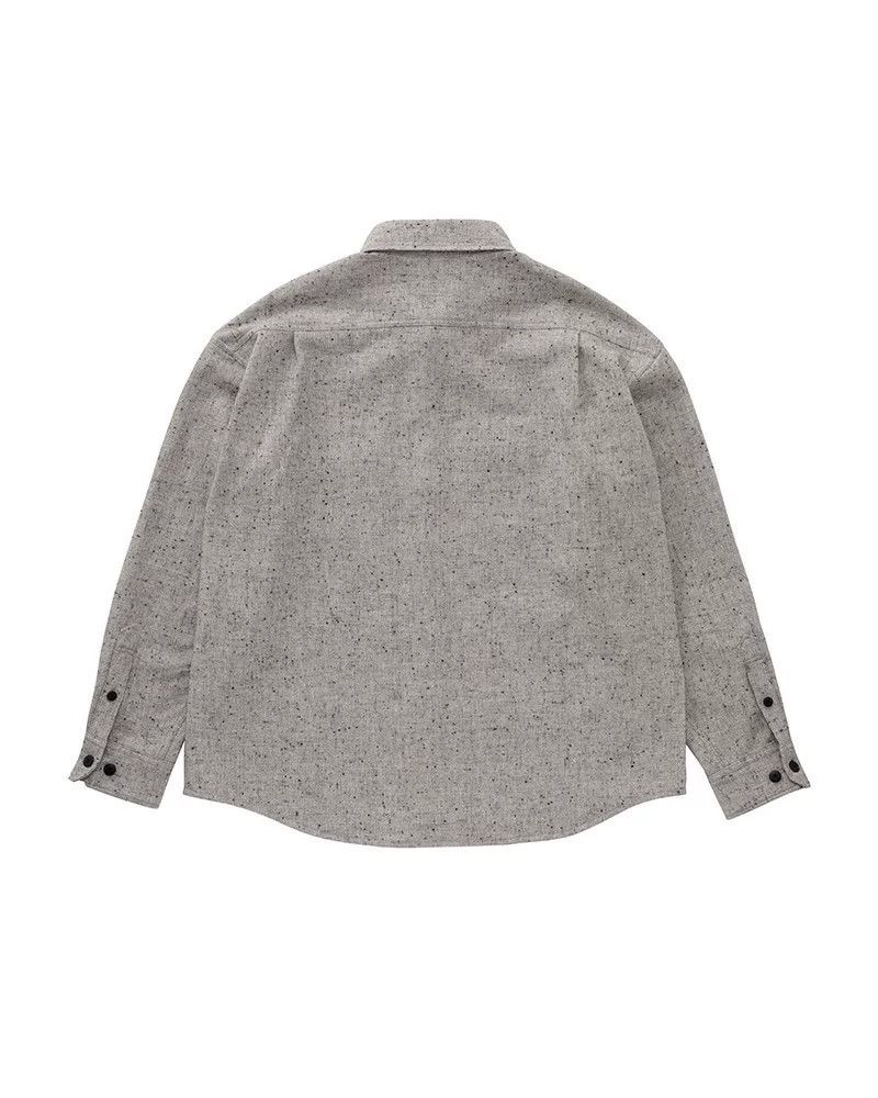 Visvim grey lumber tweed long sleeve shirt Size US L / EU 52-54 / 3 - 4 Thumbnail