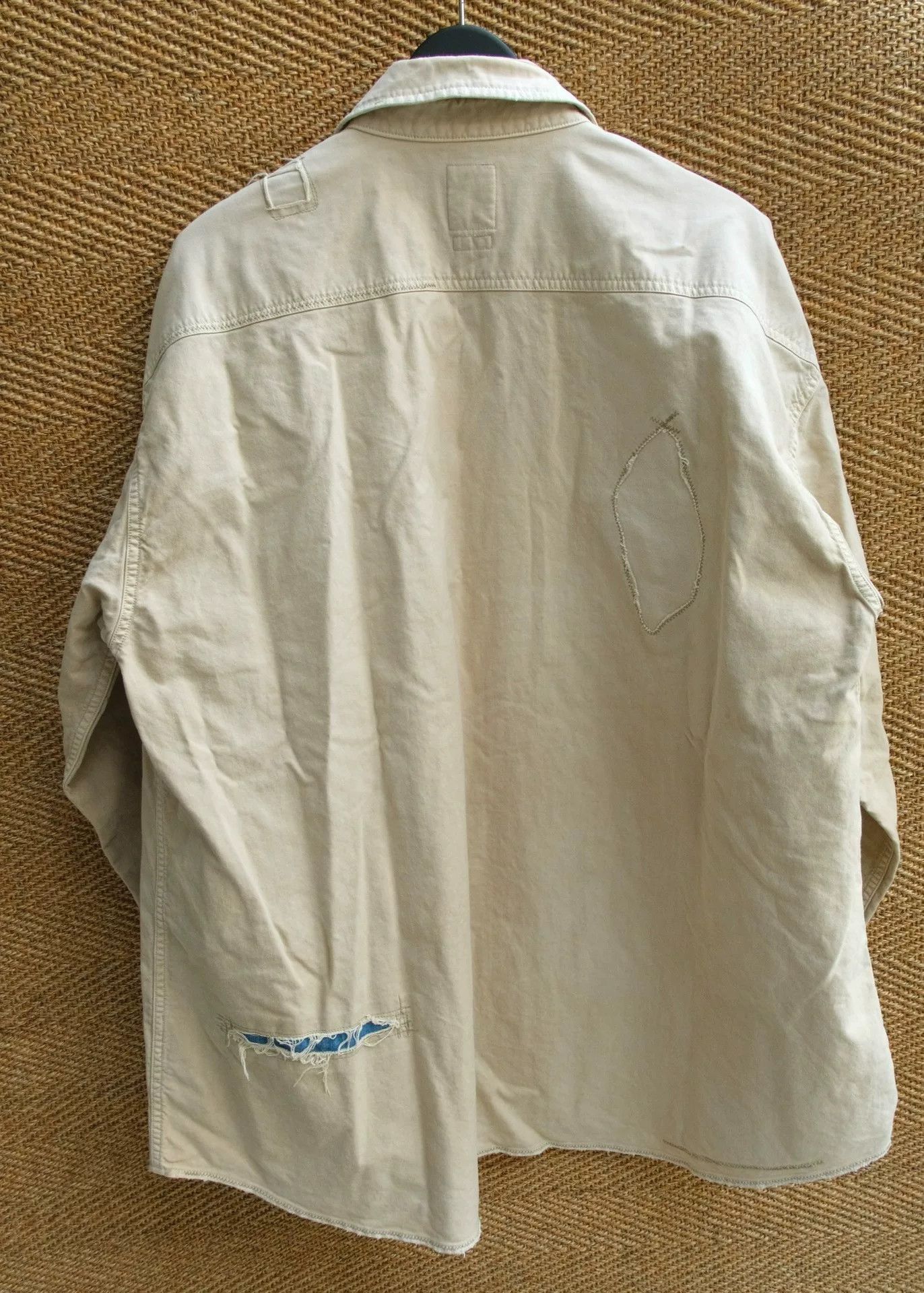 Visvim visvim grand crash distressed shirt Size US M / EU 48-50 / 2 - 8 Thumbnail