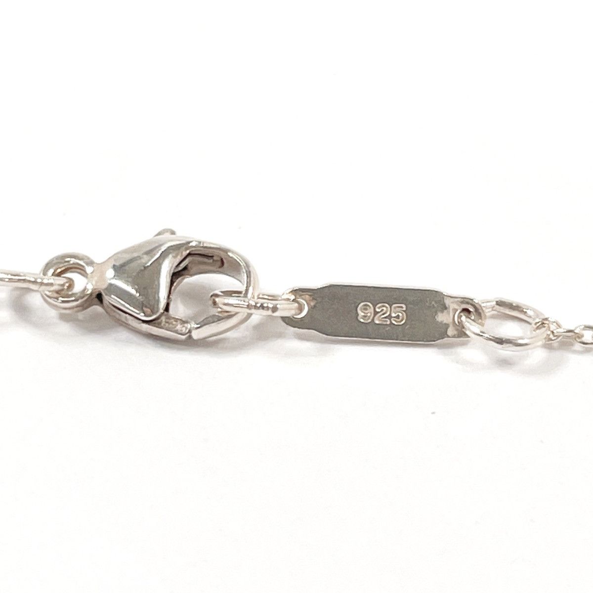 Tiffany & Co. Tiffany & Co. Open Heart Elsa Peretti Silver 925 Necklace Metal Necklace DUTY FREE for USA