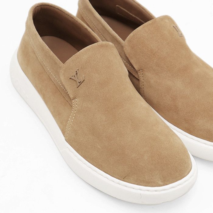 Louis Vuitton Louis Vuitton Louis Vuitton Pacific Line Suede Loafer Leather Shoes DUTY FREE for USA Size ONE SIZE - 2 Thumbnail