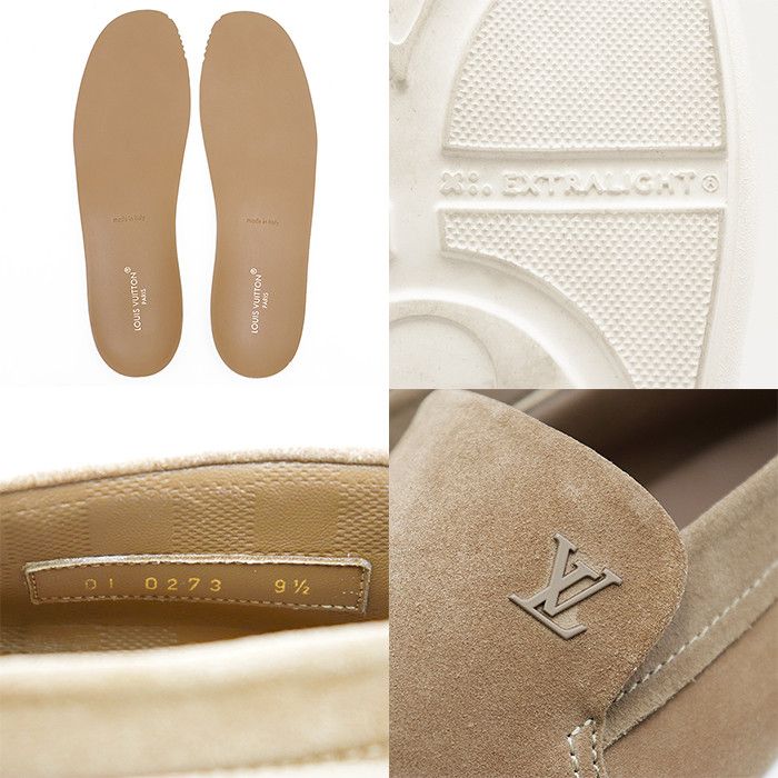 Louis Vuitton Louis Vuitton Louis Vuitton Pacific Line Suede Loafer Leather Shoes DUTY FREE for USA Size ONE SIZE - 10 Thumbnail