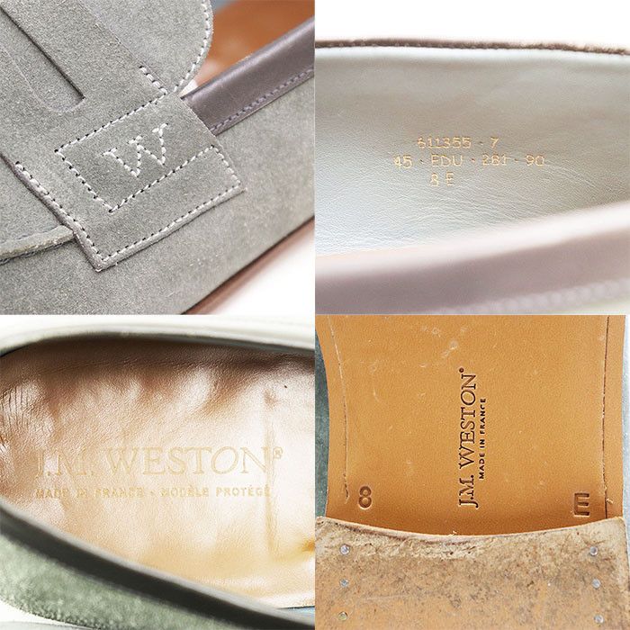Other Other J.M. Weston Suede Leather Loafer Leather Shoes DUTY FREE for USA Size ONE SIZE - 10 Thumbnail