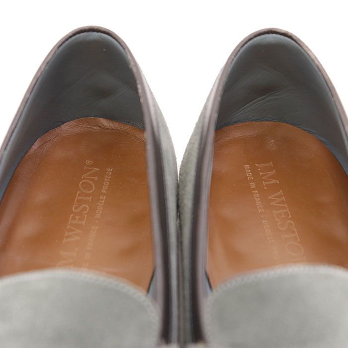 Other Other J.M. Weston Suede Leather Loafer Leather Shoes DUTY FREE for USA Size ONE SIZE - 6 Thumbnail