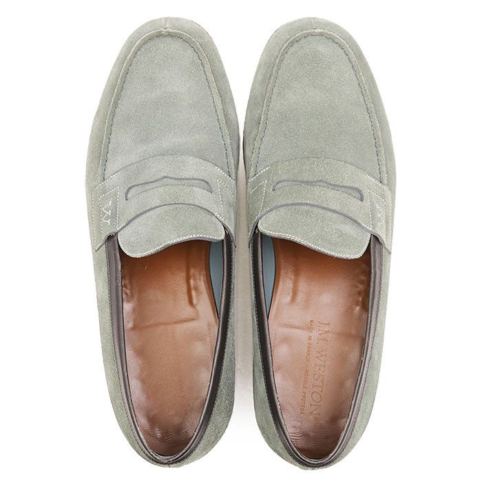 Other Other J.M. Weston Suede Leather Loafer Leather Shoes DUTY FREE for USA Size ONE SIZE - 8 Thumbnail