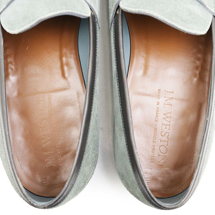Other Other J.M. Weston Suede Leather Loafer Leather Shoes DUTY FREE for USA Size ONE SIZE - 12 Thumbnail