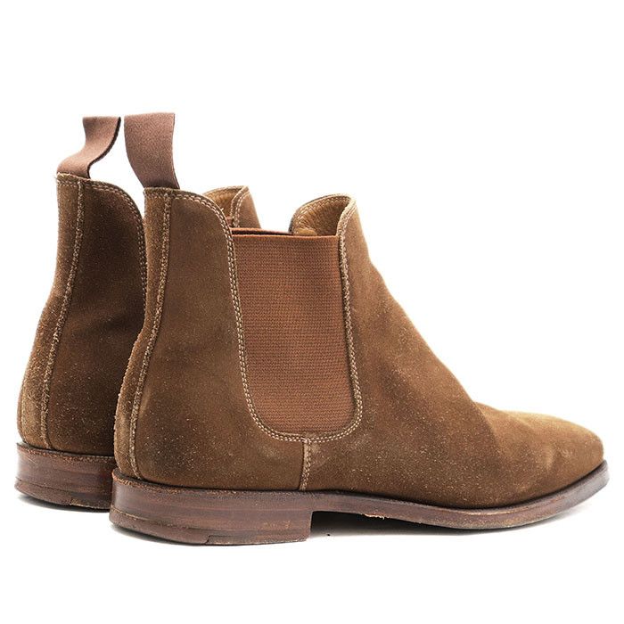 Other Other Crockett & Jones Chelsea Suede Boots Leather Shoes DUTY FREE for USA Size ONE SIZE - 11 Thumbnail