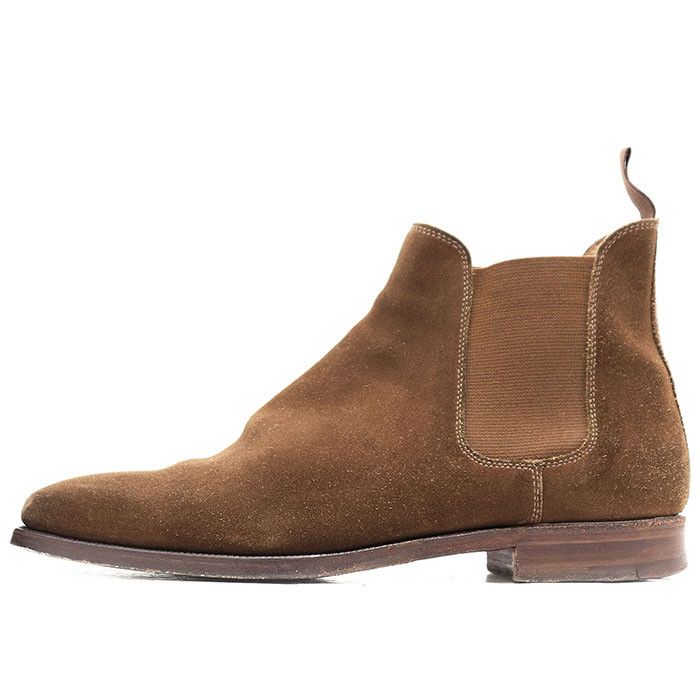 Other Other Crockett & Jones Chelsea Suede Boots Leather Shoes DUTY FREE for USA Size ONE SIZE - 4 Thumbnail