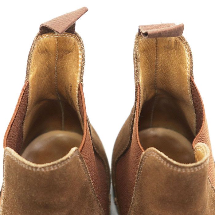 Other Other Crockett & Jones Chelsea Suede Boots Leather Shoes DUTY FREE for USA Size ONE SIZE - 7 Thumbnail