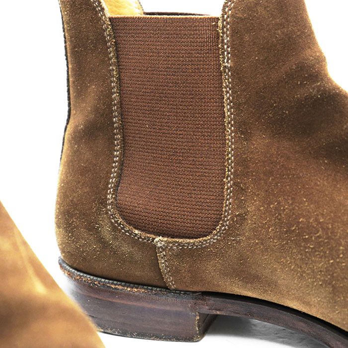 Other Other Crockett & Jones Chelsea Suede Boots Leather Shoes DUTY FREE for USA Size ONE SIZE - 12 Thumbnail