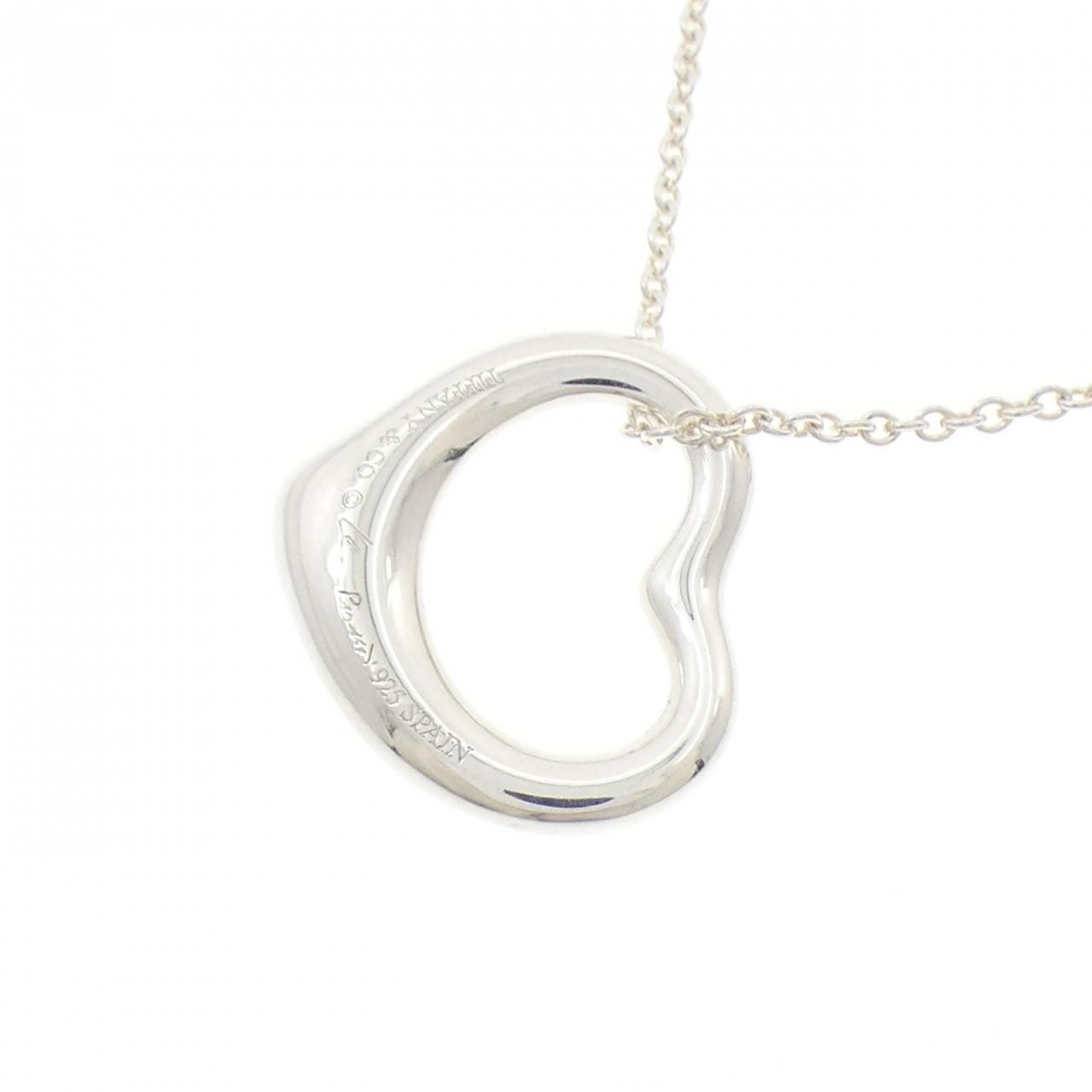 Tiffany & Co. Tiffany & Co. Tiffany Open Heart 925 Silver Necklace Precious Metal Necklace DUTY FREE for USA Size ONE SIZE - 4 Thumbnail