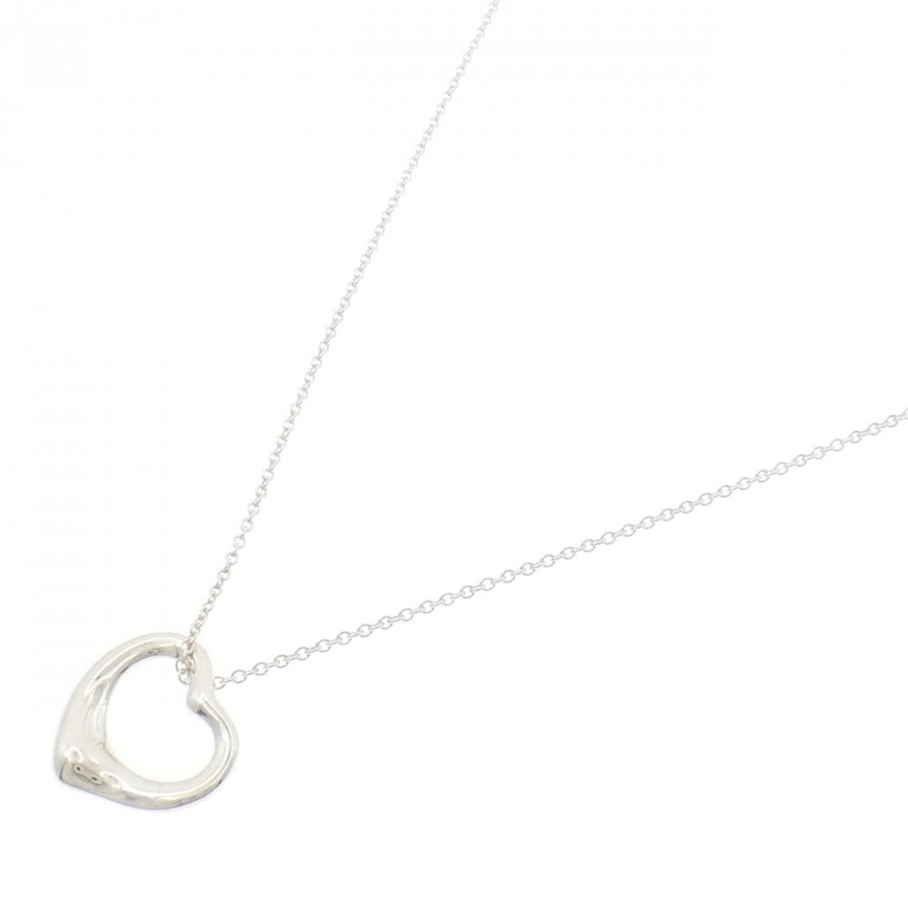 Tiffany & Co. Tiffany & Co. Tiffany Open Heart 925 Silver Necklace Precious Metal Necklace DUTY FREE for USA Size ONE SIZE - 2 Thumbnail