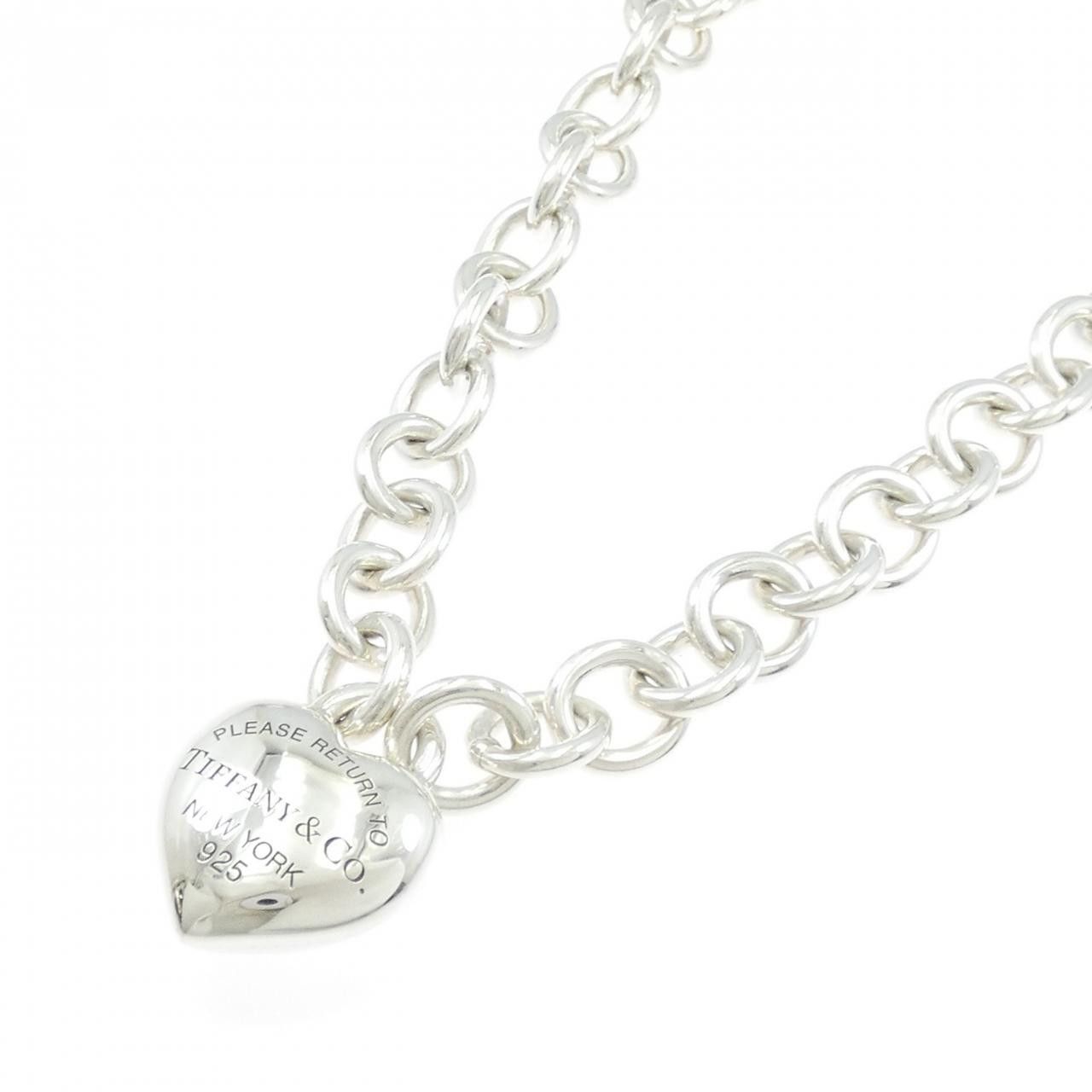 Tiffany & Co. Tiffany & Co. Tiffany Full Heart Toggle 925 Silver Necklace Precious Metal Necklace DUTY FREE for USA Size ONE SIZE - 2 Thumbnail