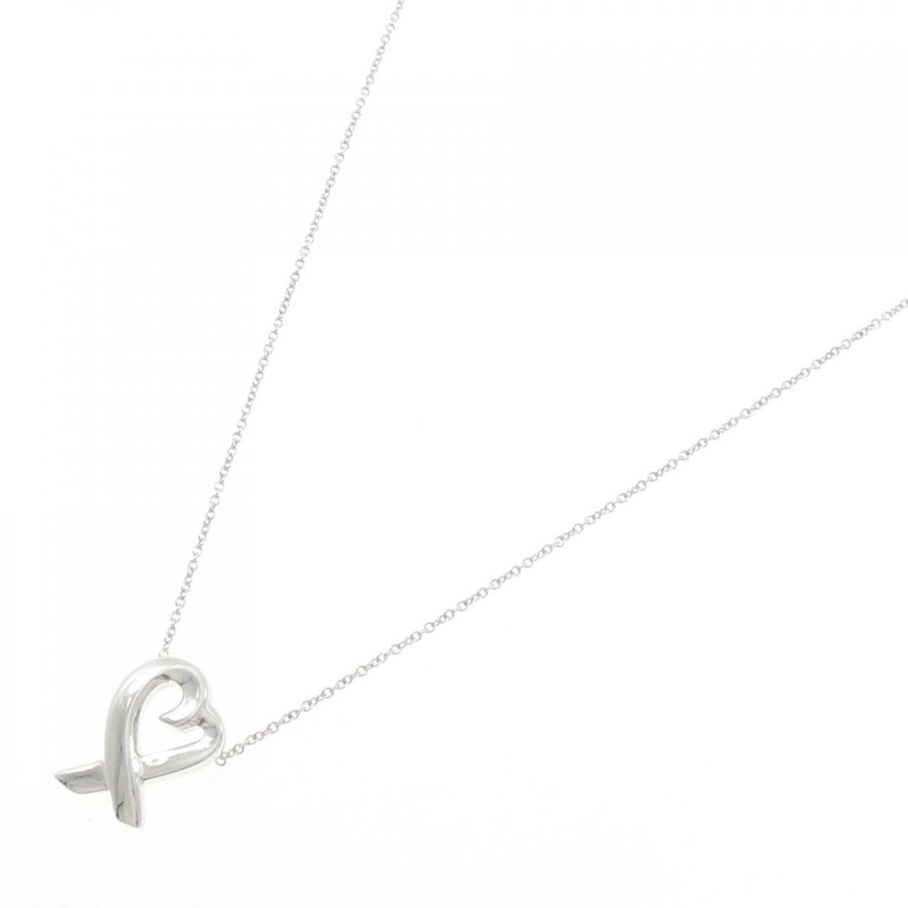 Tiffany & Co. Tiffany & Co. Tiffany Loving Heart 925 Silver Necklace Precious Metal Necklace 60022337 DUTY FREE for USA Size ONE SIZE - 2 Thumbnail