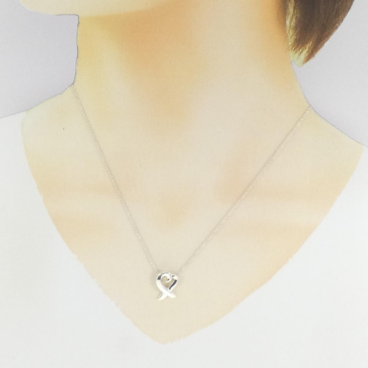 Tiffany & Co. Tiffany & Co. Tiffany Loving Heart 925 Silver Necklace Precious Metal Necklace 60022337 DUTY FREE for USA Size ONE SIZE - 6 Thumbnail
