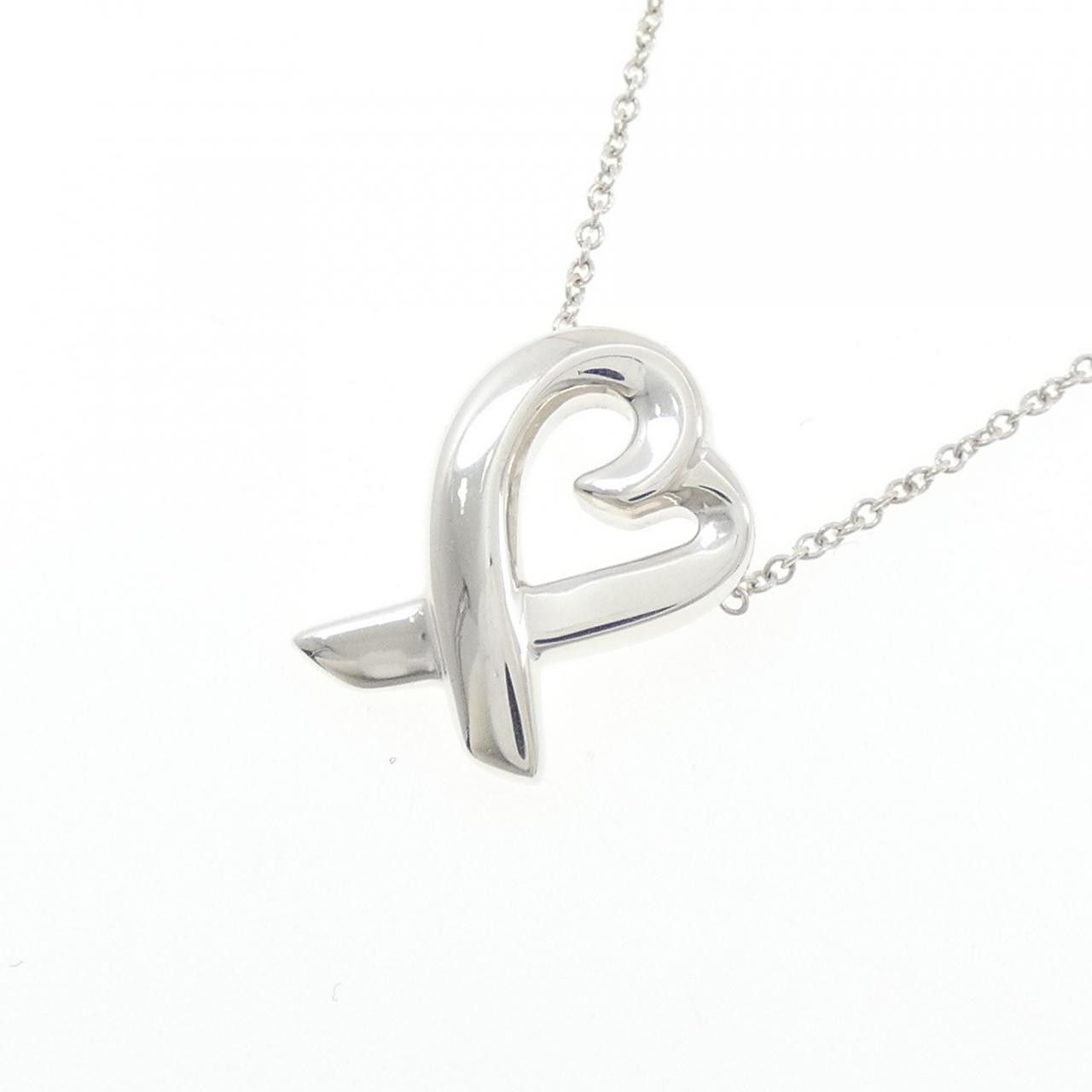 Tiffany & Co. Tiffany & Co. Tiffany Loving Heart 925 Silver Necklace Precious Metal Necklace 60022337 DUTY FREE for USA Size ONE SIZE - 3 Thumbnail
