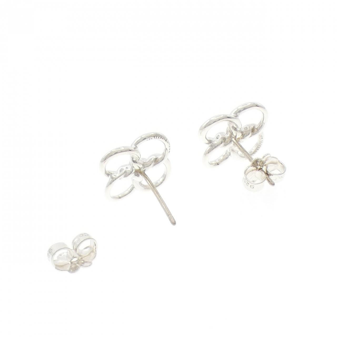 Tiffany & Co. Tiffany & Co. Tiffany & Co. Quadrofolio Mini 925 Silver Earrings Precious Metal Earrings DUTY FREE for USA Size ONE SIZE - 3 Thumbnail