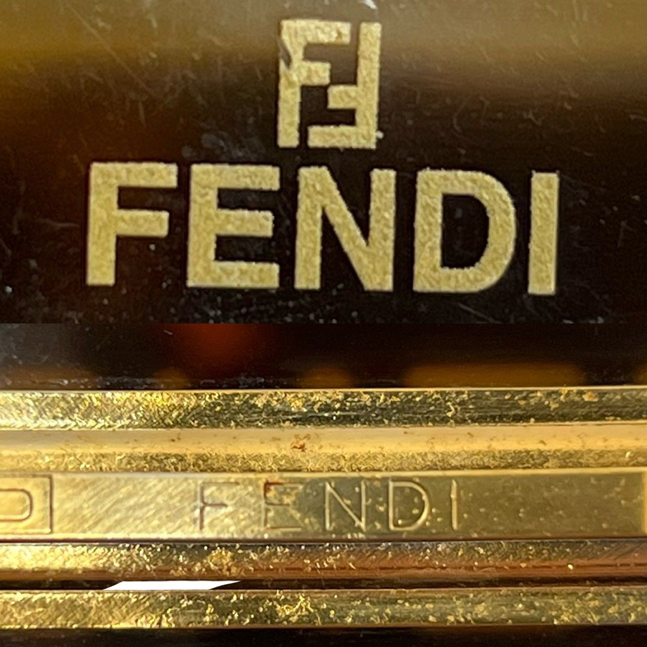Fendi Fendi Fendi Tortoiseshell Barrette Plastic / Synthetic Other DUTY FREE for USA Size ONE SIZE - 3 Thumbnail