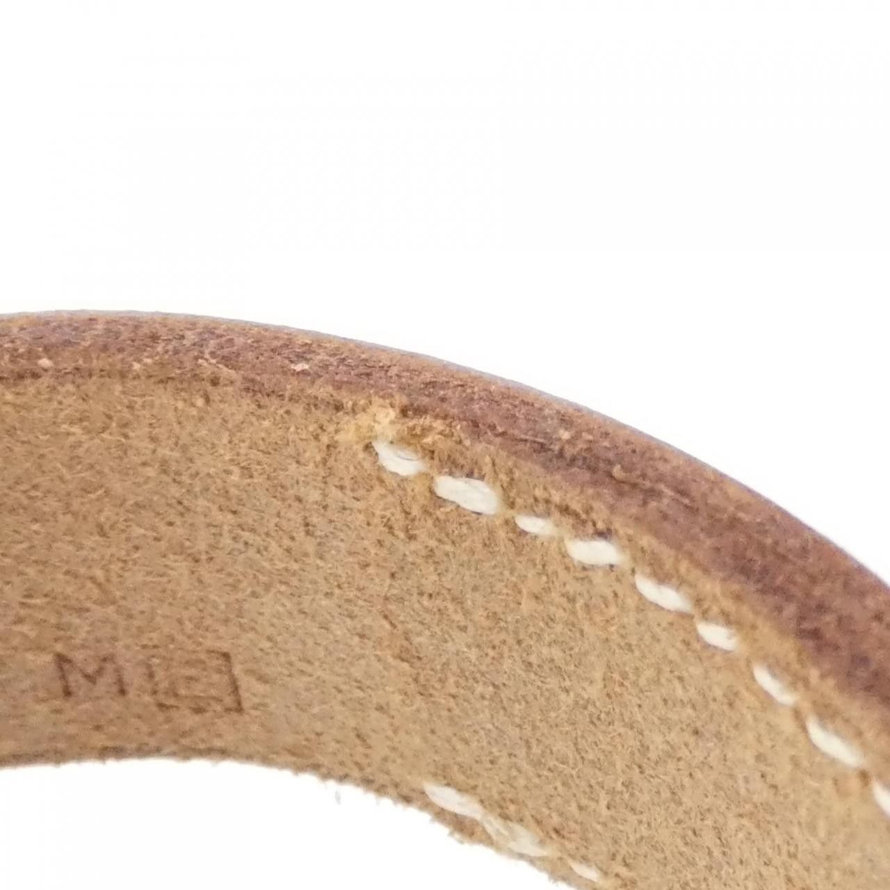 Hermes Hermes Hermès POUR TOUR Vachette Bangle Leather Bangle Stamp E DUTY FREE for USA Size ONE SIZE - 3 Thumbnail