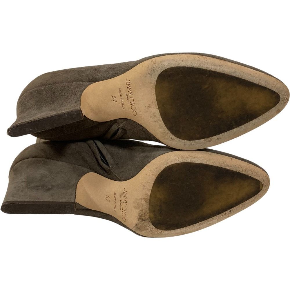 Jimmy Choo Jimmy Choo JIMMY CHOO BILLIE 65 Suede Short Boots Leather Shoes DUTY FREE for USA Size ONE SIZE - 6 Thumbnail