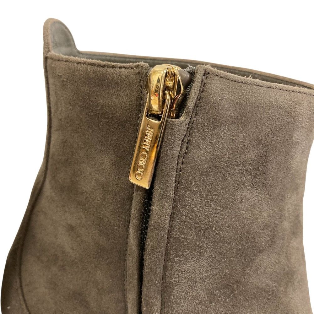Jimmy Choo Jimmy Choo JIMMY CHOO BILLIE 65 Suede Short Boots Leather Shoes DUTY FREE for USA Size ONE SIZE - 7 Thumbnail