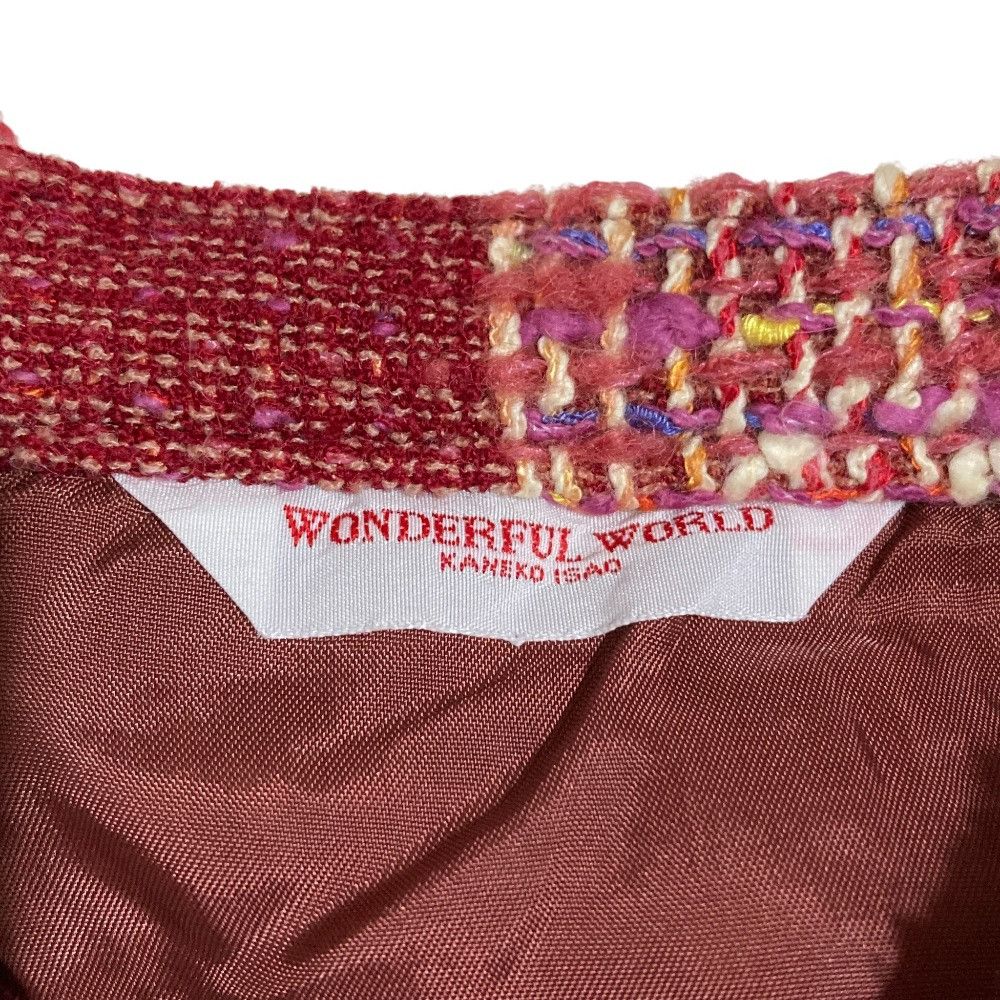 Other Other WONDERFUL WORLD Tweed Long Skirt Textile Skirts DUTY FREE for USA Size ONE SIZE - 7 Thumbnail
