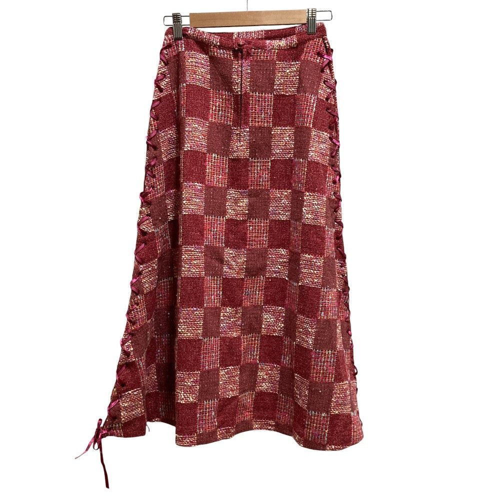 Other Other WONDERFUL WORLD Tweed Long Skirt Textile Skirts DUTY FREE for USA Size ONE SIZE - 4 Thumbnail